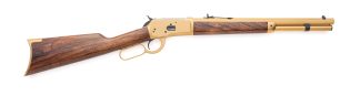CHIAPPA 1892 TRAPPER GOLD LEVER ACTION 16.5" .44 REM MAG