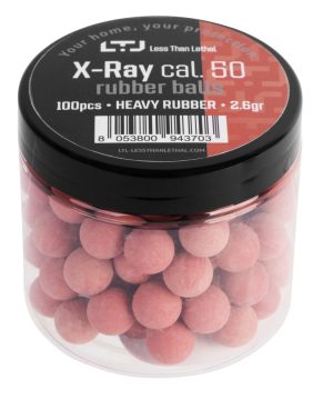 CHIAPPA 100pcs red Rubber Balls 2.6gr