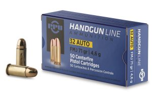 PRVI  c.32 ACP, 7,65, FMJ, 71gr 50 Rnds