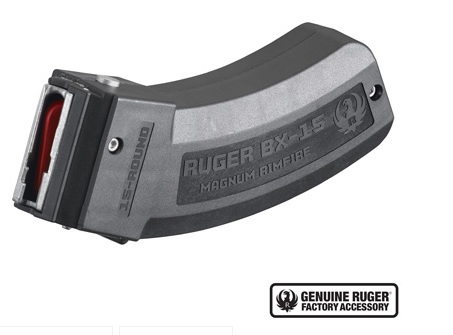 RUGER MAGAZINES c.17 HMR/22 WMR 15 ROUNDS