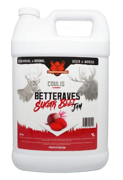 PRO XPEDITION DEER JAM SUGAR BEET FLAVOUR 4L VALUE SIZE
