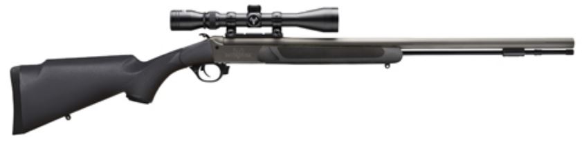 TRADITIONS NITROFIRE SYN. BLACK* .50 / 26″ SS CERAKOTE 42″