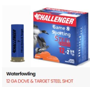CHALLENGER (50007) STEEL DOVE LOADS 12ga. 2 ¾” 1oz #7