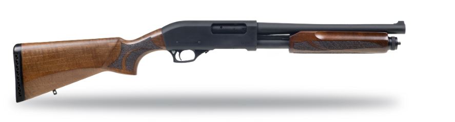 EGE ARMS EG100-TAC PUMP 12GA 3″ 18.5″, WALNUT