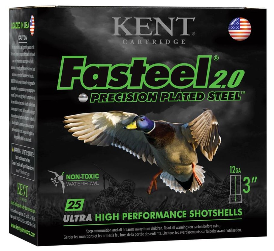 KENT FASTESTEEL 2.0 12GA 3”1 1/4 OZ #2