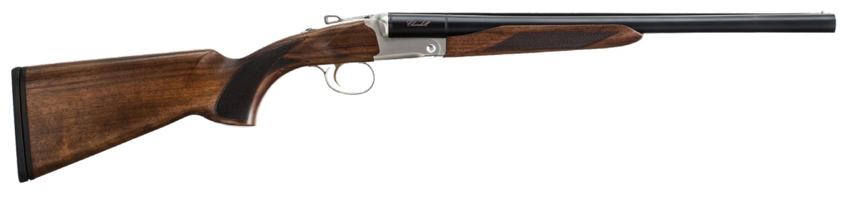CHURCHILL 512 Silver 12 ga. SxS  20″ WALNUT STOCK