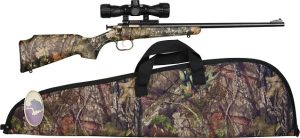 CRICKET .22LR  MOSSY OAK RIFLE PKG- INCLUDES-SCOPE, MOUNT,