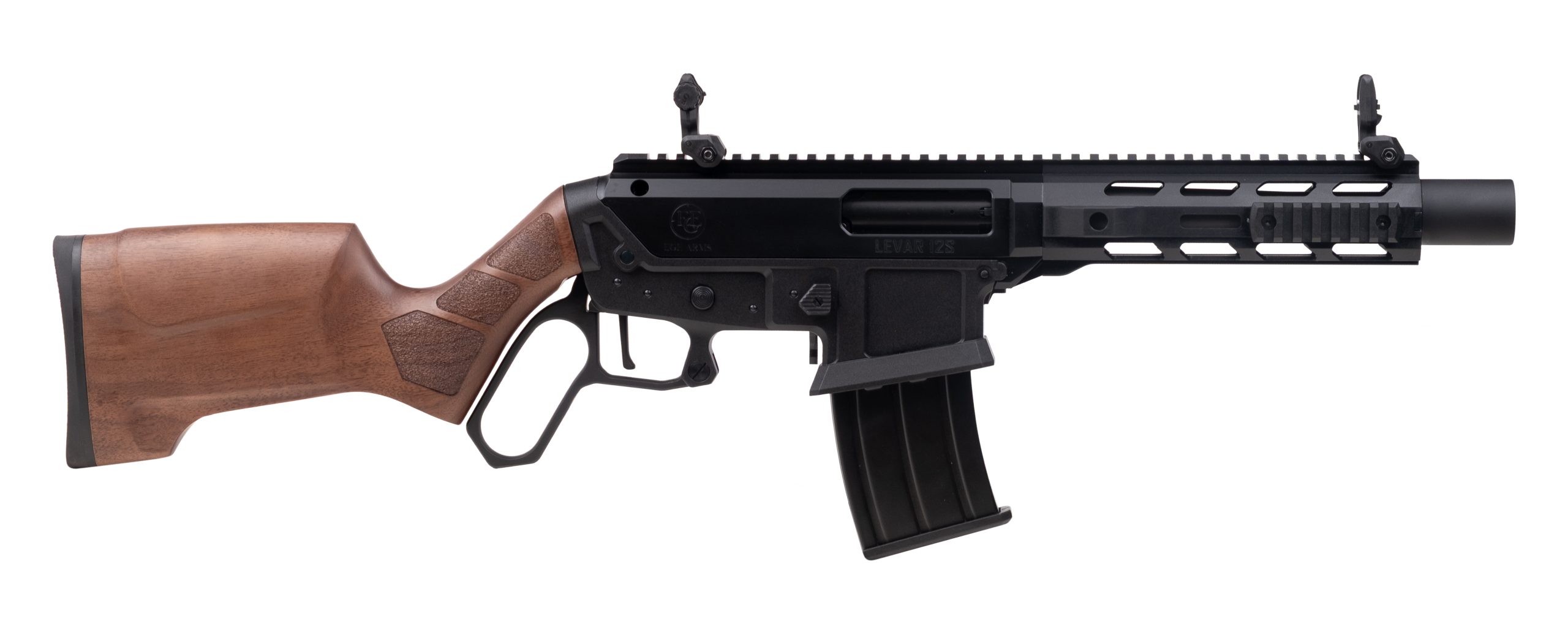 EGE ARMS LEVAR12S LEVER ACTION 10.6″ BLACK WALNUT Shotgun