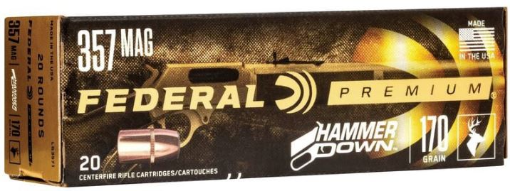 FED 357 MAG 170GR HAMMER DOWN