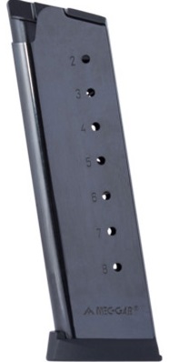 MEC-GAR 1911, c.45 ACP 8RD BLUE W/Plastic buttplate & follow