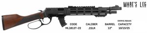 MORISSON LEVER MARES LEG c.22 LR 12" BLACK TACT FOREND 10