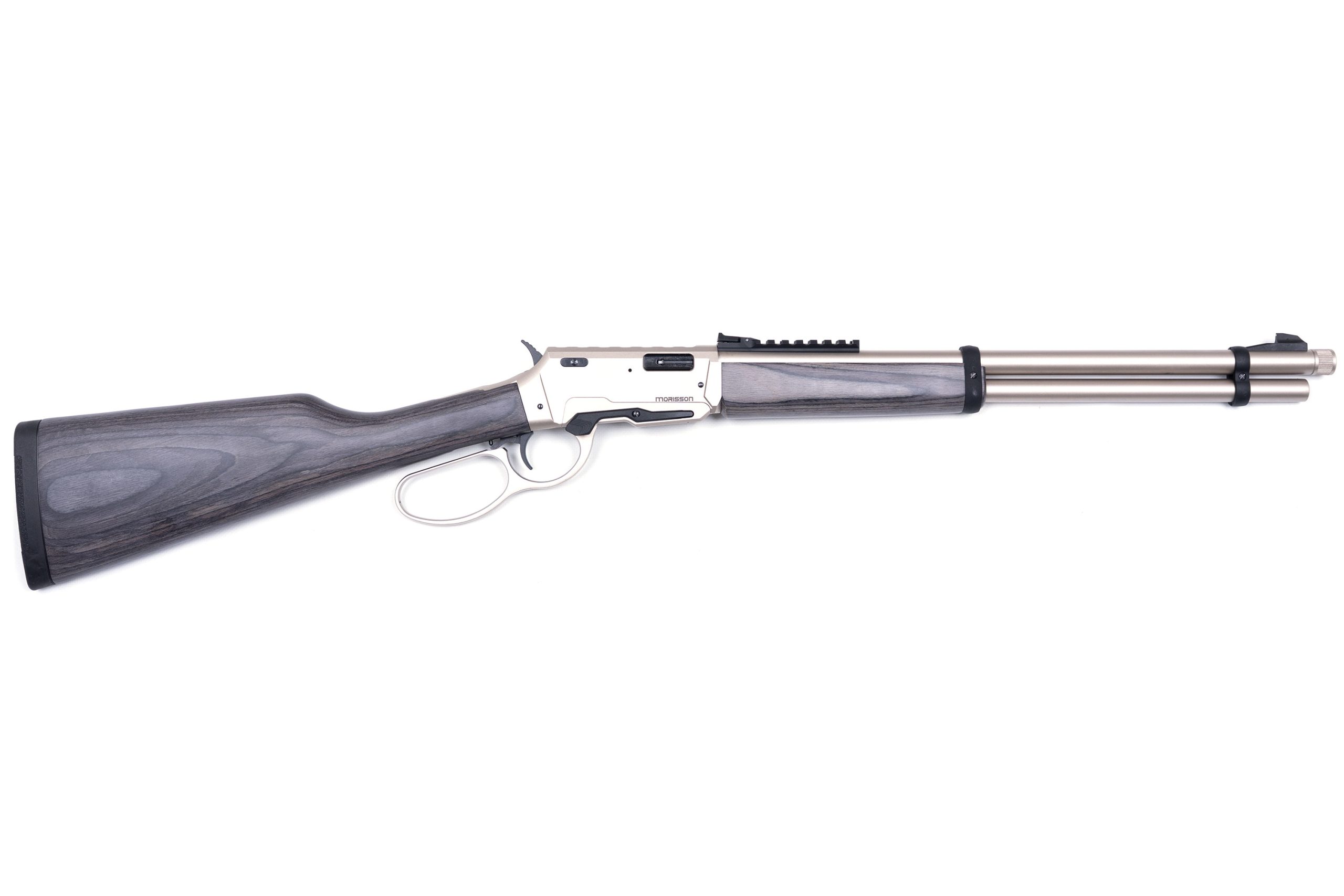 MORISSON LEVER 22 LR 18″ TIMBERWOLF LAMIN, NICKEL 10