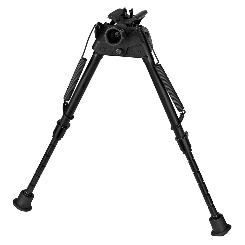 HARRIS BIPOD BENCH & PRONE REST 9-13” SWIVELS NOTCH