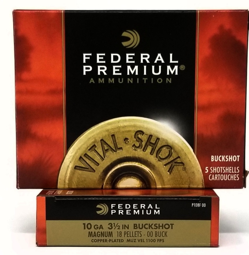 FED PREM 10GA 3 1/2” MAG 18 PEL 00B