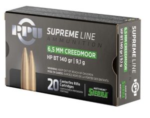 PRVI 6.5 CREEDMOOR SUPREME SMK HPBT 140GR