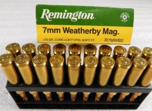 REM. c.7mm WBY MAG. 175GR. PTD SP