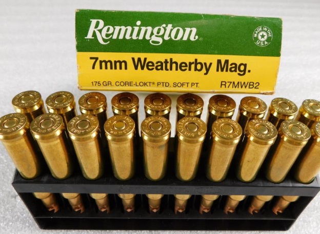 REM. c.7mm WBY MAG. 175GR. PTD SP
