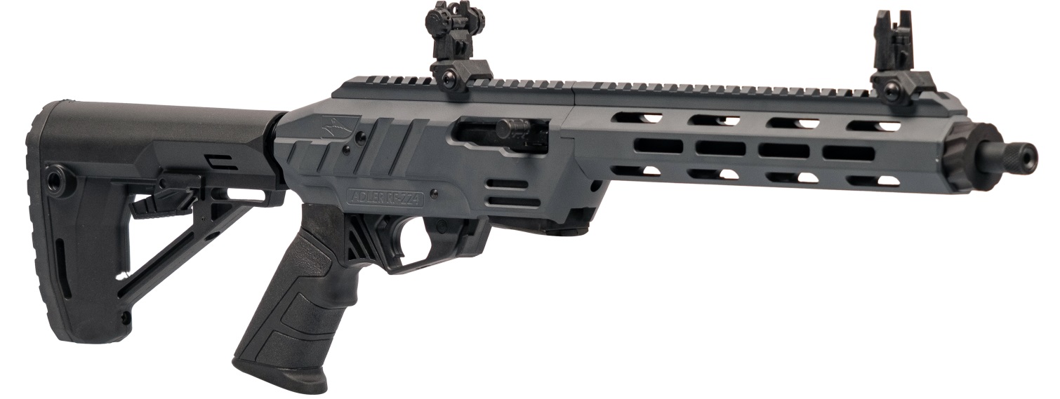 ADLER RF224 TACTICAL c.22 LR GREY – 11.7″ BRL NON RESTRICTED