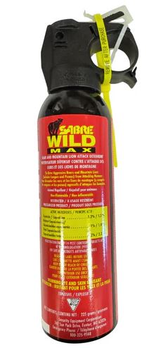 SABRE WILD Bear Attack Deterrent-0.857% ABSOLUTE CAPSAICIN