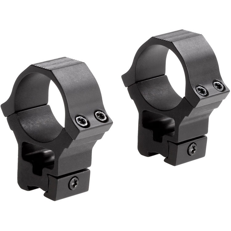 SUN OPTICS 30MM SPORT RING HIGH BLACK MATTE