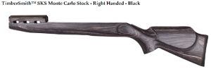 TimberSmith(16825) SKS Monte Carlo Stock, Black Laminate R/H