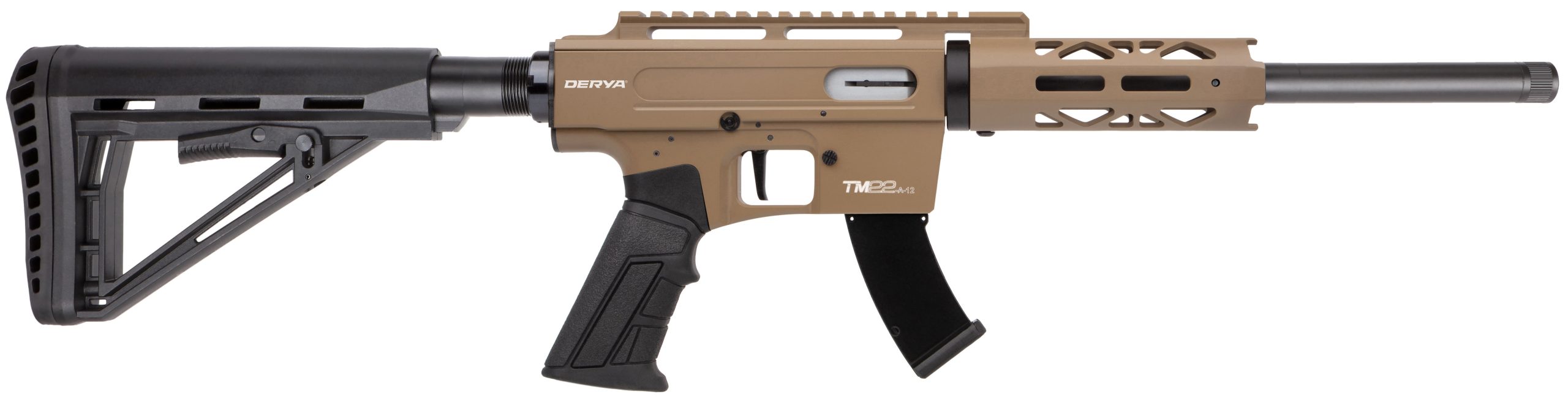 DERYA TM22 PRO TAN FDE c.22 LR 12″