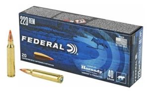 FED VARMINT 223 REM 53GR HORNADY V-MAX