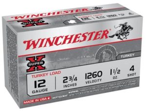WIN. TURKEY 12 ga. 2-3/4” MAG 1 1/2 oz. 4