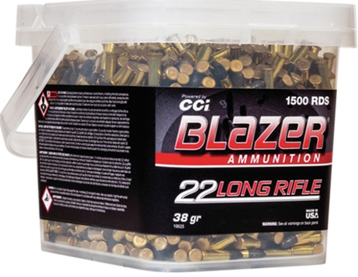 BLAZER 22 LR 38GR LRN 1500CT BUCKET
