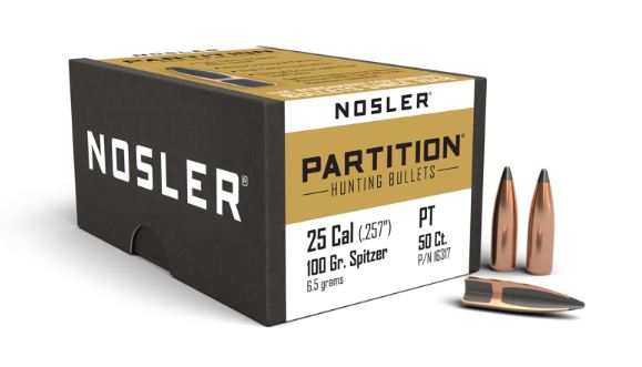 NOSLER P-25 100G SP (50CT)