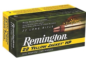 REM. c.22 L.R. YELLOW JACKET