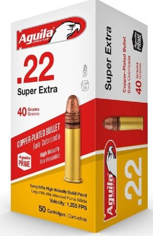 AGUILA .22LR HV SP 40 GR SUPER EXTRA
