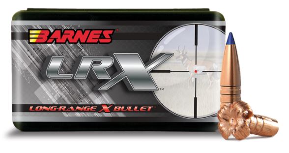 BARNES 30 CAL LRX BOAT TAIL BORE RIDER 212GR 50RD