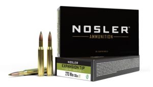 NOSLER 270 WIN 130GR E-TIP (20 CT.)