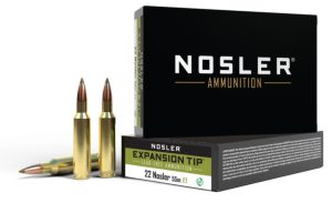 NOSLER ETA-22 NOSLER 55G ET SP (20CT)
