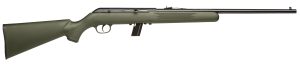 SAVAGE 64 F GREEN 22 LR 21" OD GREEN SYNTHETIC