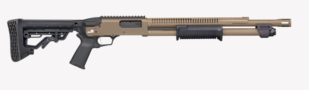 MOSSBERG 590R 12 GA SECURITY TACTICAL 18.5″ BLACK