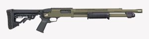 MOSSBERG 590R 12 GA SECURITY TACTICAL 18.5" BLACK