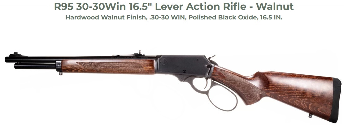 ROSSI R95 3030Win 16.5 5r BKHW Trap.