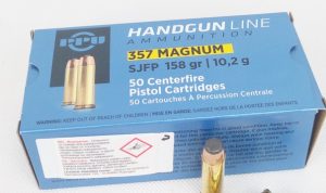 PRVI c.357 MAG 158 GR SJFP 50 RDS AMMO