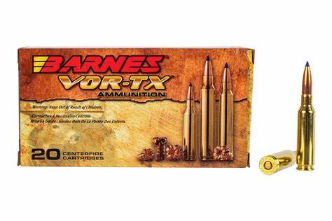 BARNES (30830) 6.5 PRC LRX BOAT TAIL 127 GR