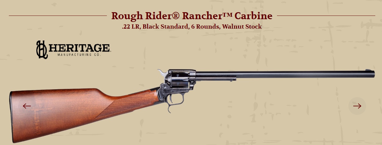 Heritage c.22 LR 16.1″ Rough Rider® Rancher™ Carbine