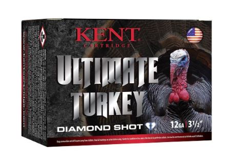 KENT ULTIMATE DIAMOND SHOT TURKEY 12GA, 3 1/2″, 2 1/4 OZ, 12