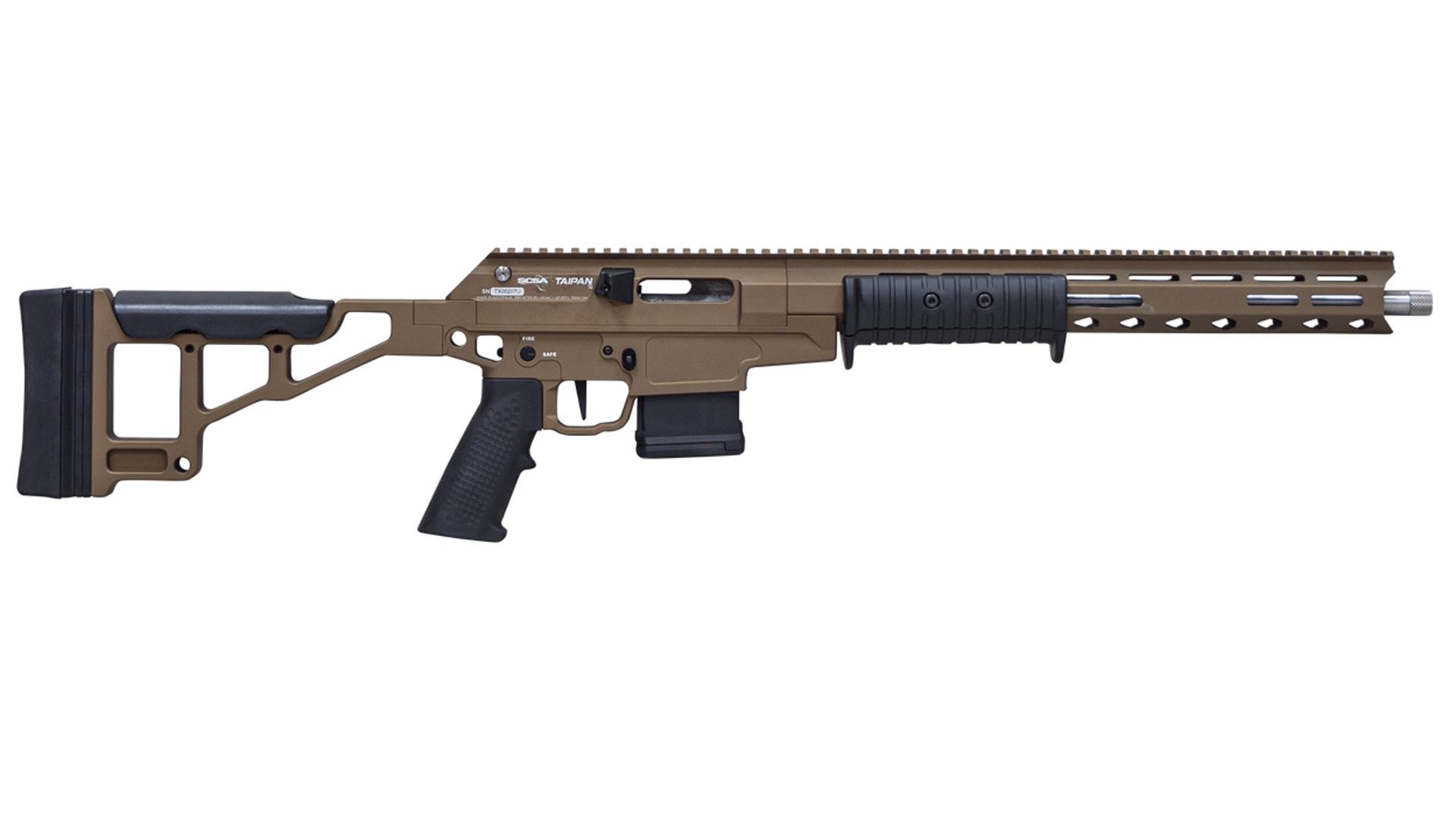 SCSA TAIPAN X c.300 BLK 16.5″ PUMP/STR PULL FDE
