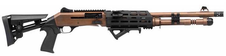 EGE PANZER ARMS M4 SPEED PRO 12 GA SEMI AUTO 18.6″ DISTRESSE