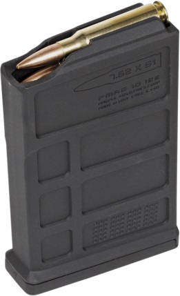 MAGPUL PMAG 10 7.62 AC, 7.62×51 –  AICS Short Action – BLK