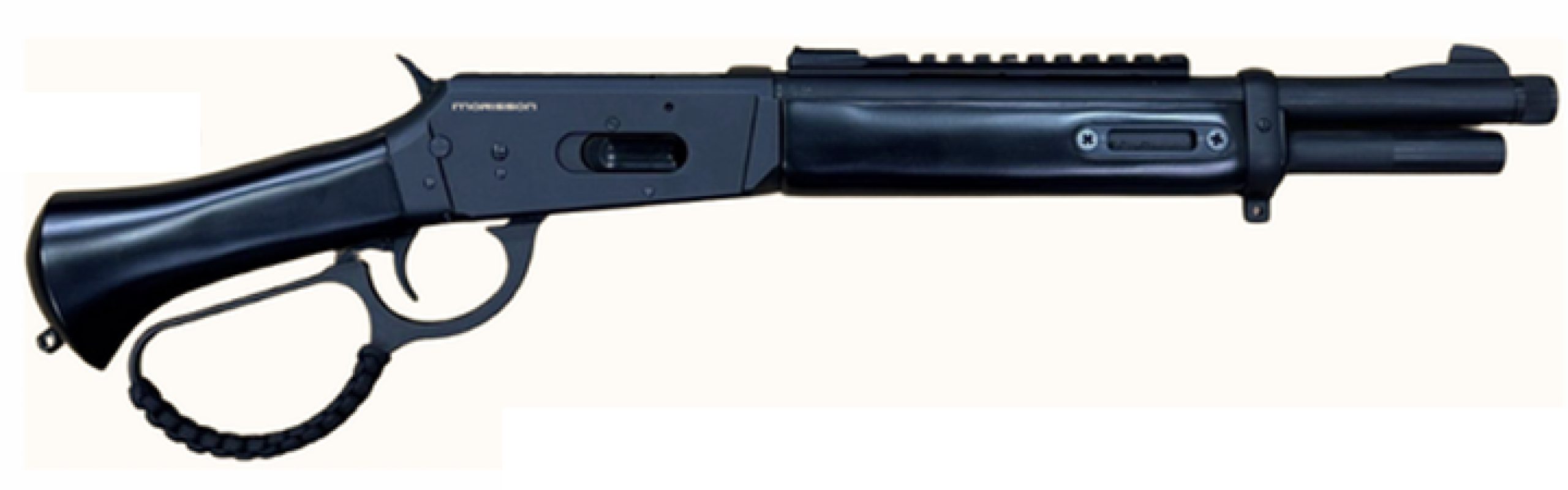 MORISSON LEVER 44 MAG 12″ Black Birdshead Pistol Grip 6+1