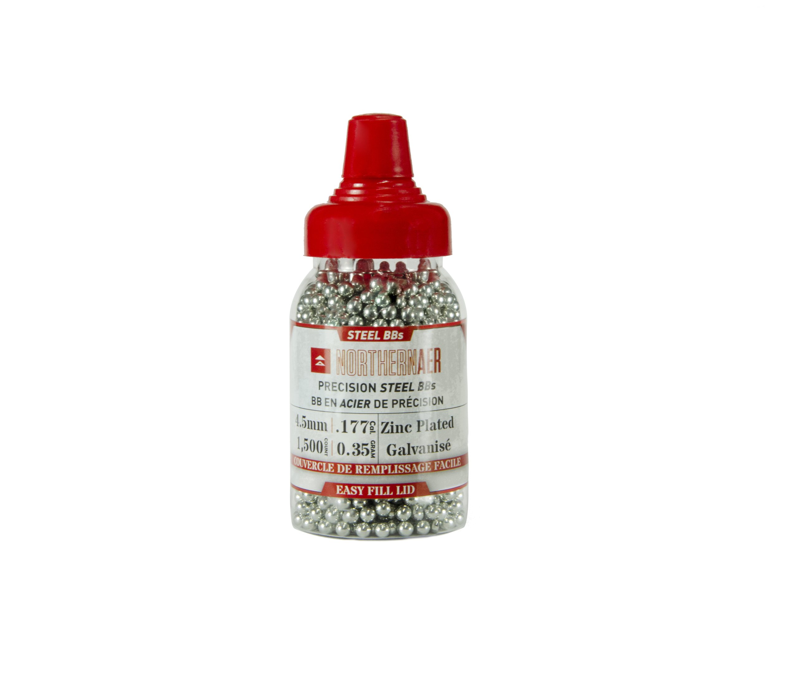 NORTHERNAER ZINC PLATED STEEL BB, 1500