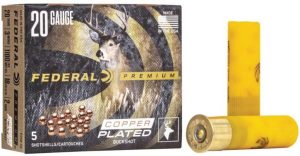 FED. PREM. 20 ga. 3” 2B 18 PEL. BUCK SHO