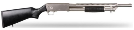 EGE ARMS PA37 12GA 3” 18.5” BRL, BLACK / NICKEL